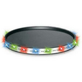 Round Light Up Serving Tray w/ Multi LED Light